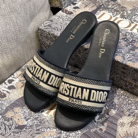 chritian dior slides|dior dway slide jeans.